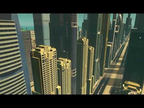 Cities  Skylines 2021 04 06 DUBAI CITY SKYSCRAPER LOAD