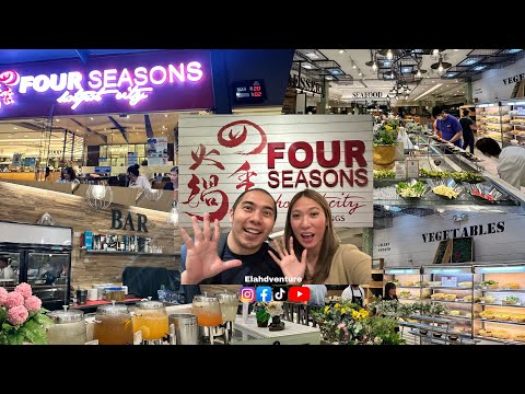 Four Seasons Hotpot City 🍲 | SM By the Bay, MOA | Elahdventure