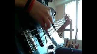 Nasum - We curse you all (bass cover)