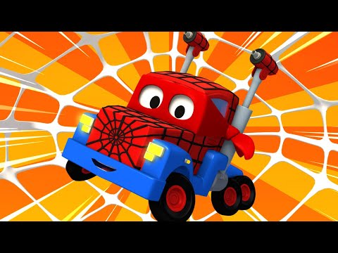 Carl der Super Truck - Fifa Spezial Folge - Der Spinnen Lastwagen - Cartoons für Kinder 🚓 🚒
