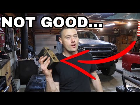 You’re not going to believe what happened to my lift blocks on the Duramax