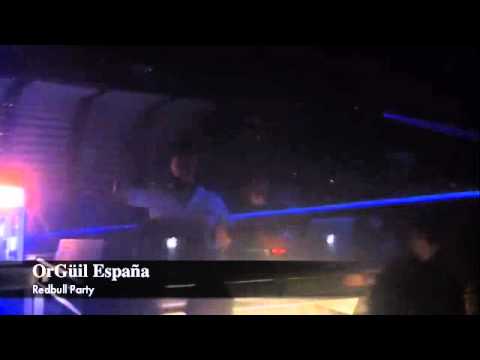 OrGüil España Playing at Amnesia - Redbull Party - El Salvador.