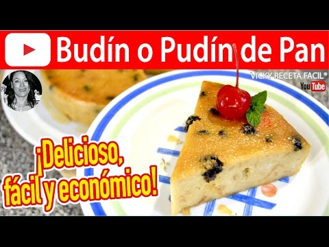 BUDIN DE PAN | Vicky Receta Facil Video