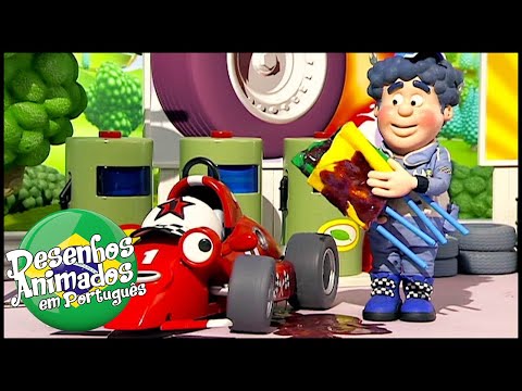 Capa de Roary, o Carrinho de Corrida | Chris Sinaliza para Cima | Episódios Completos | Desenhos Animados