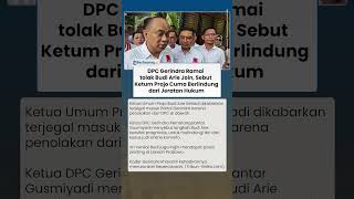 DPC Gerindra Ramai Tolak Budi Arie untuk Join, Ketum Projo Disebut Berlindung dari Jeratan Hukum