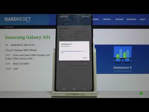 Samsung Galaxy A51 BENCHMARK OF GPU - OpenCL by Geekbench 5