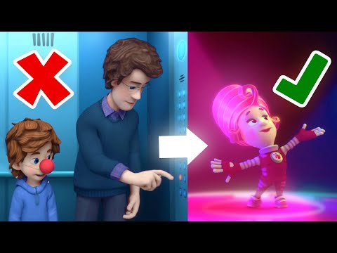 Tom Thomas' Elevator Mishap Turns into a Circus Show with the Fixies! | Animation for Kids - Kingdom Kids Zone, Little Learners - The Fixies