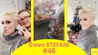 Gwen Stefani on Christmas Eve with her family - snapchat - december 24 2016