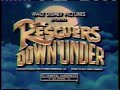The Rescuers Down Under Commercial 1990