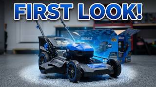 Kobalt KM 5224A-06 48V Mower First Look #lowesfinds #lowespartner