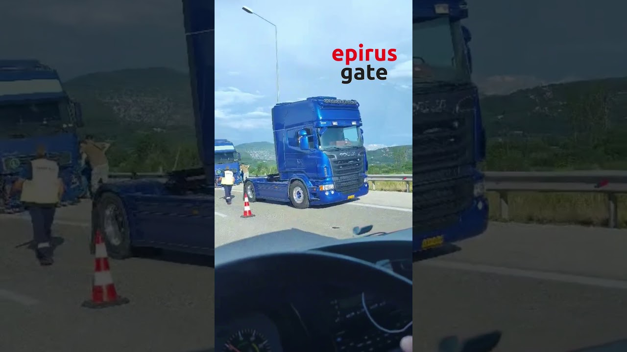 Ιωάννινα: Ανατροπή νταλίκας στην Εγνατία Οδό – Προβλήματα στο ρεύμα προς Θεσσαλονίκη 