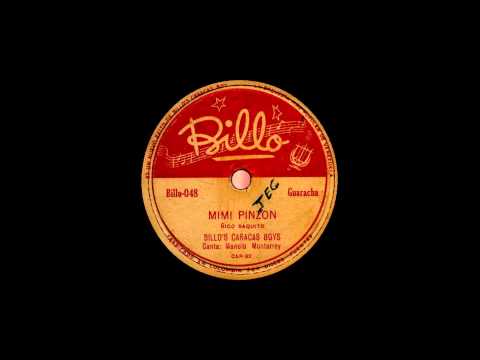 MIMÍ PINZÓN.  BILLOS CARACAS, MANOLO MONTERREY