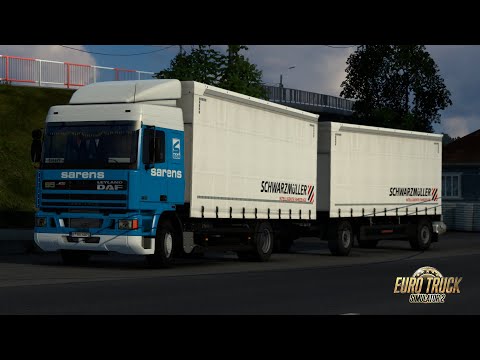 ETS2 1.45 | DAF 95 ATi Tandem | Veliko Tarnovo(BG)-Bucuresti(RO)