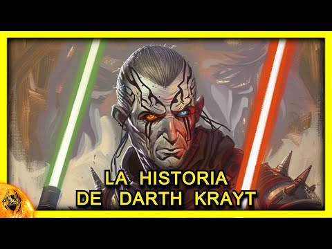 🔥 La historia de DARTH KRAYT: Factor curativo infinito | Star Wars Leyendas