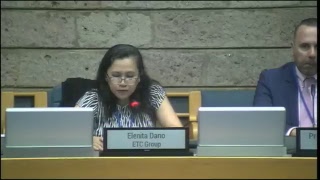UNEA 3, Opening remarks facilitated by Elenita Dano