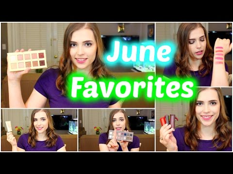 June Beauty Favorites: LORAC, Maybelline, Bite Beauty, and MORE! 2015 Video