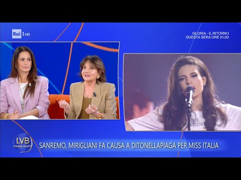 Ditonellapiaga, scoppia il caso "Miss Italia" a Sanremo 2026 - La volta buona 03/03/2026