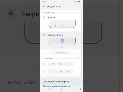 Navigation bar Buttons vs Swipe Gestures in any android mobile phone #shorts