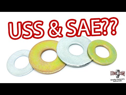 What are USS & SAE Flat Washers and the Differences Between Them