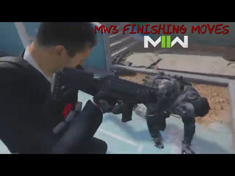 All New Makarov, Warden, Rocket, and Ghost Finishing Moves - MW3
