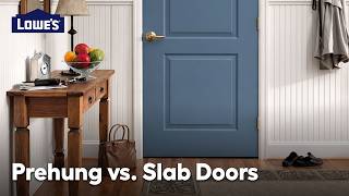 Prehung vs. Slab Doors: Video Guide