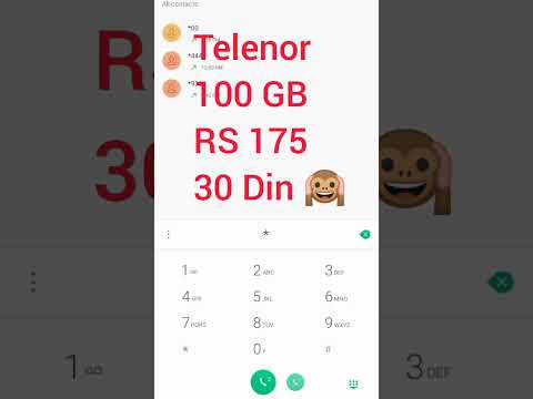 Telenor Best Pickage 100GB Data RS 175 Monthly Offer 🙉 2022 #shorts