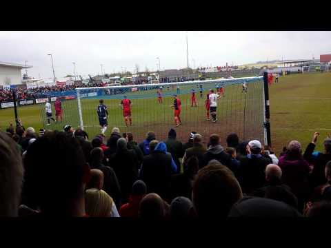 Darlington v Bamber Bridge -red card