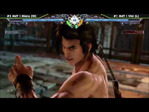 Third Brazilian Soul Calibur VI Championship (Grand Finals) - Miura (Maxi) vs Vini (Azwel/Mitsu)