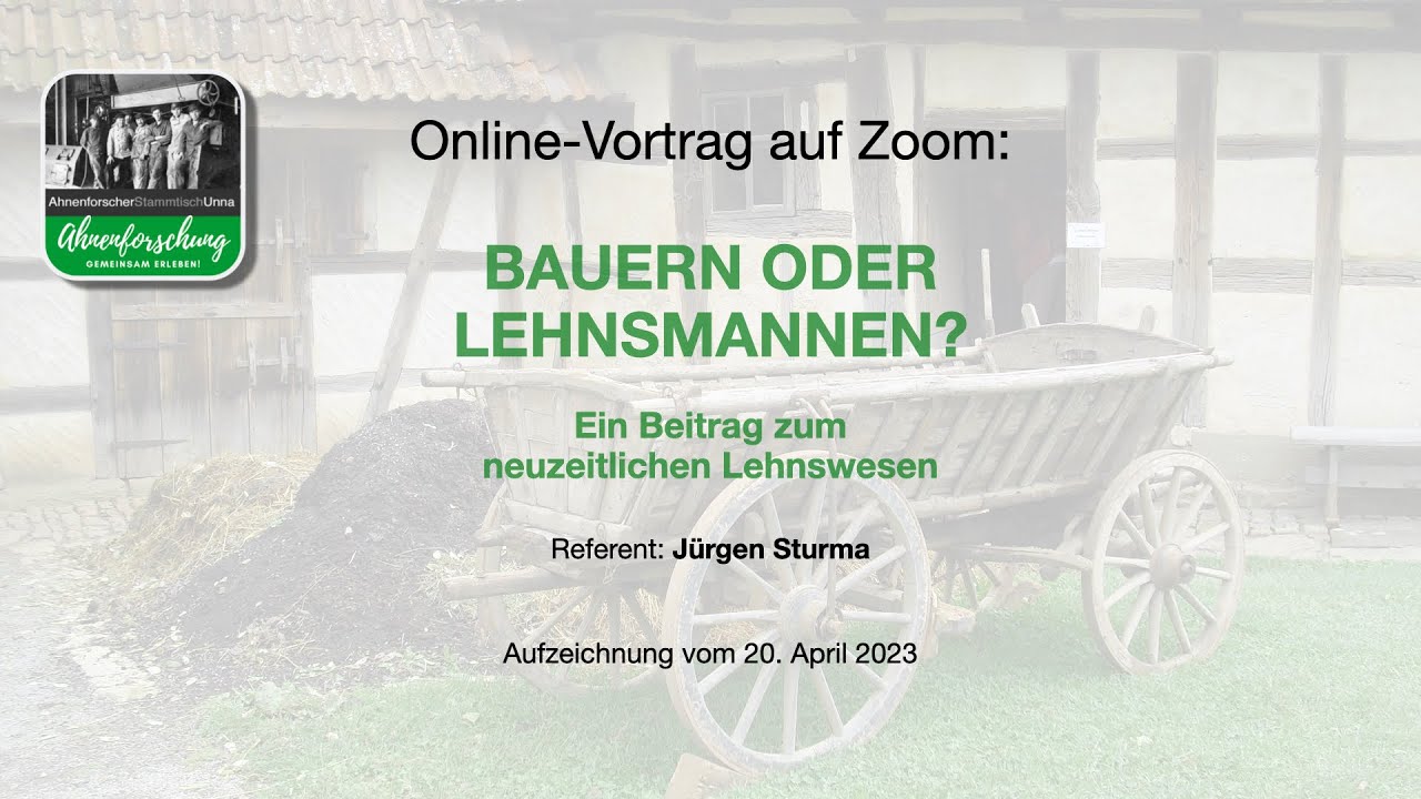 Bauern Oder Lehnsmannen