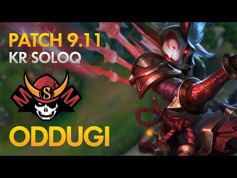 Sengoku Gaming OdduGi - Kalista Bot Lane - KDA 18/5/9