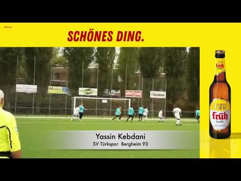Yassin Kebdani I Pass Schuss Tor