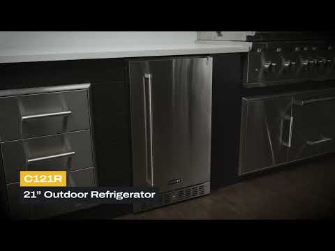 Coyote 21 Inch Built-In Refrigerator Video