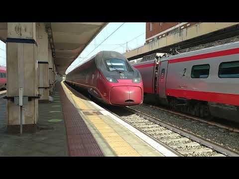 @italotreno, arrivo a Lamezia Terme con saluto!