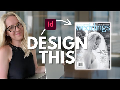How to Design a Magazine Cover in Adobe InDesign | Step-by-Step Magazine Cover Tutorial