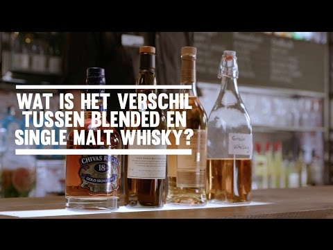 Single malt whisky en blended whisky; wat is het verschil?