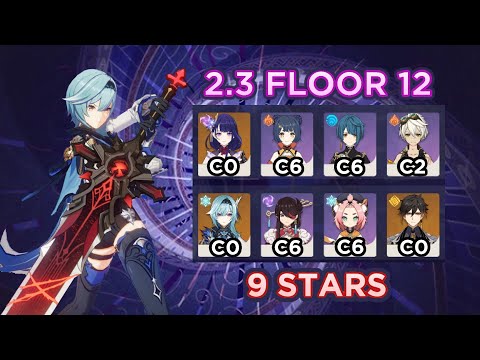 2.3 SPIRAL ABYSS Floor 12 - F2P Player - Genshin Impact