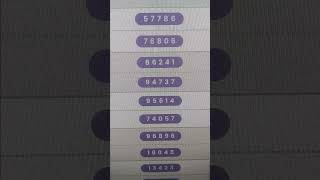 Pick 5 winning numbers 