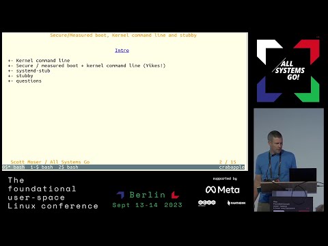 Kernel command line and UKI; systemd-stub and the ‘stubby’ alternative
