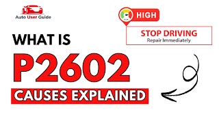 dtc p2602 quickly Fix