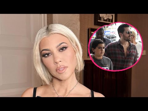 Kourtney Kardashian traurig: Sohn Mason zieht zu seinem Papa