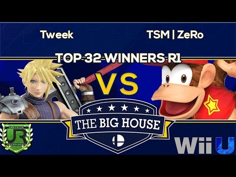 TBH6 TOP 32 WINNERS R1 - Tweek (Cloud) vs TSM | ZeRo (Diddy Kong) - Wii U