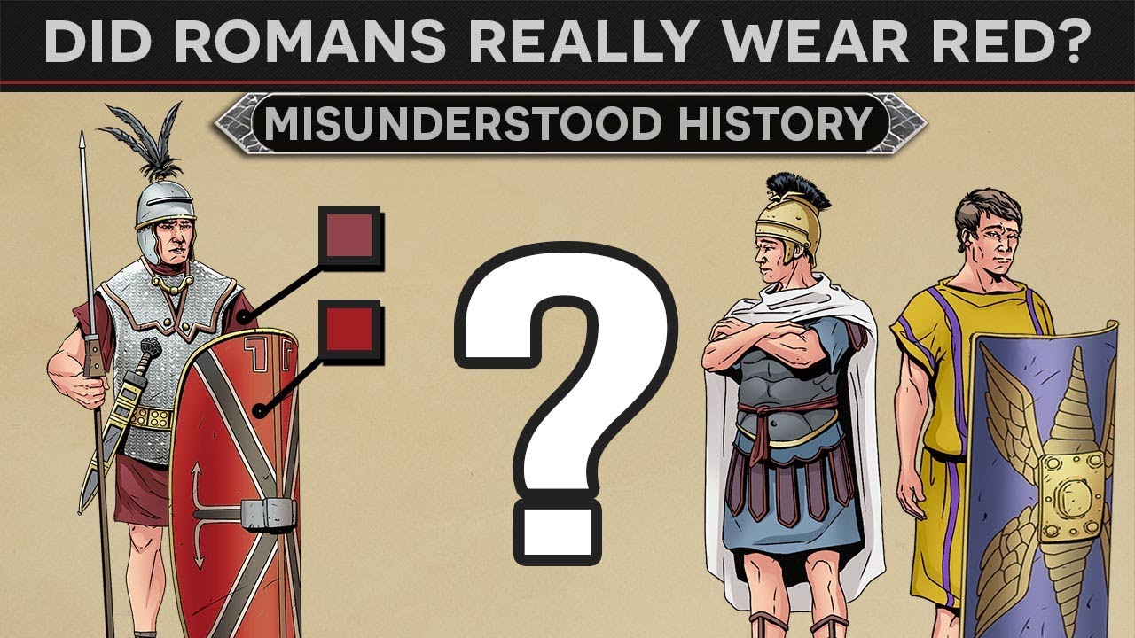 Did Roman legionaries wear red? Life Set Go