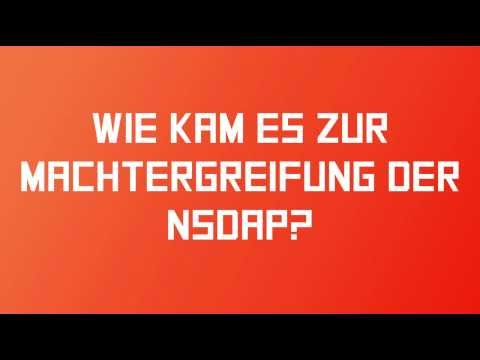 Wie kam es zur Machtergreifung der NSDAP?
