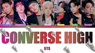 BTS (방탄소년단) - CONVERSE HIGH (ColorCoded Lyrics|ПЕРЕВОД НА РУССКИЙ|КИРИЛЛИЗАЦИЯ) FF2COLORCODED