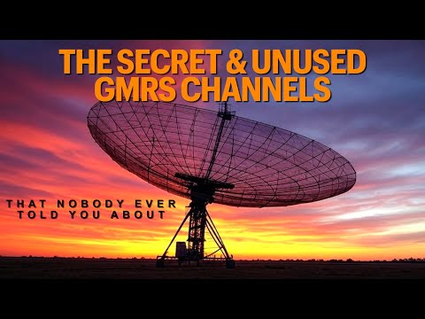 The Private GMRS Channels That Nobody Uses - Secret & Private GMRS Frequencies!