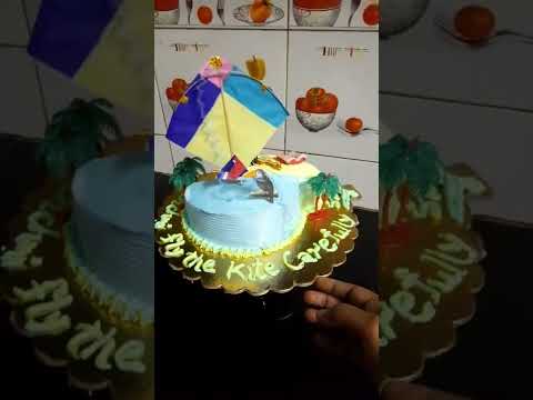 Happy Basant panchami  and flytbe kite carefully theme  based cake