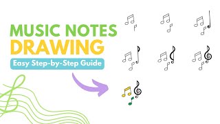 How to Draw Music Notes - A Step-by-Step Guide