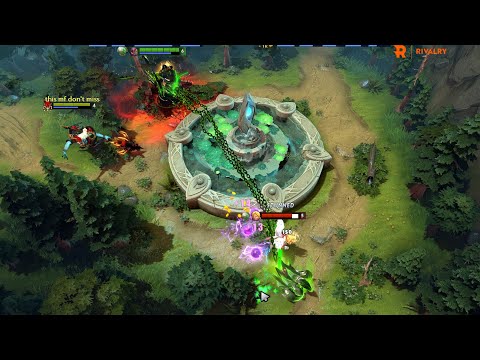 Yuma Pudge Carry against Mira Invoker & W1sh Earth Spirit | DOTA 2
