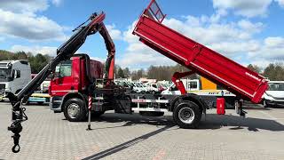 덤프 트럭 DAF CF 75.310 HDS Palfinger PK 11001-K Rotator Wywrot dł-525cm | 이미지 4 - Autoline