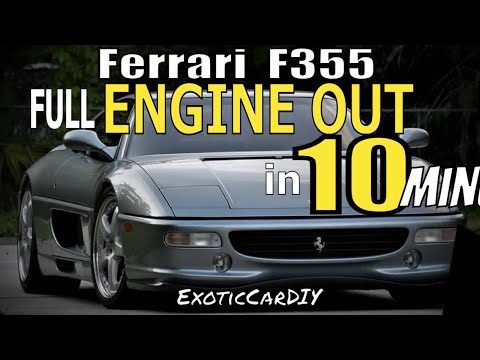Thumbnail for Ferrari F355 major service. Start to finish in 10 minutes! by Ferrari, video, Ferrari F355, video f, vide, video i